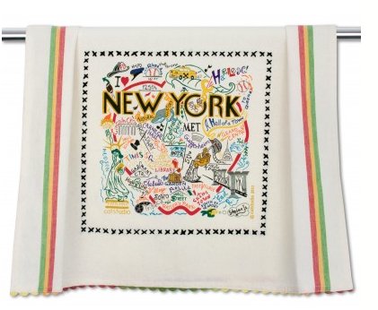 Catstudio - NYC Kitchen Towel - Mockingbird on Broad