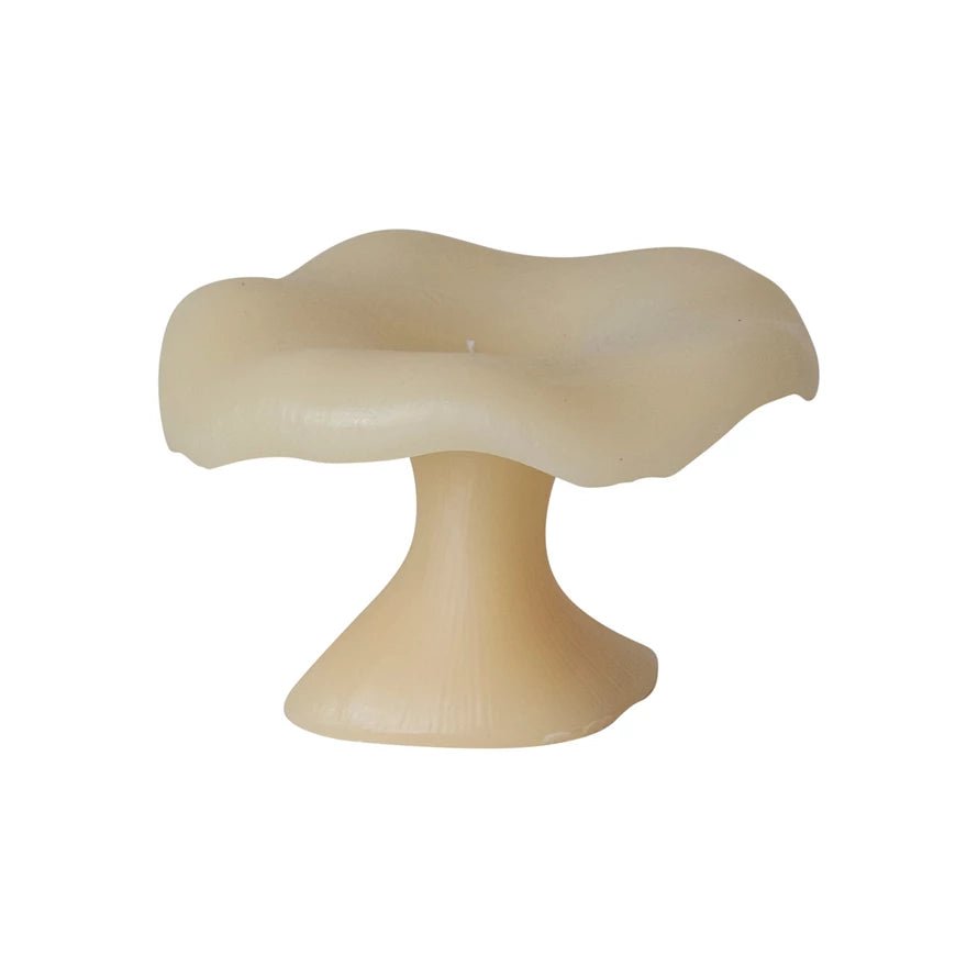 Mushroom Candle - Cream - Mockingbird on Broad