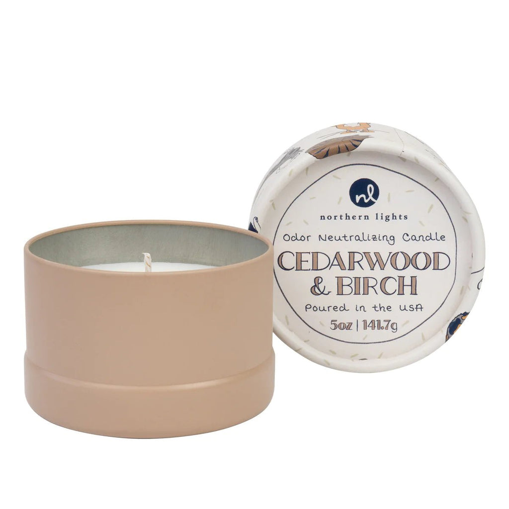 PawsON Candles - Cedarwood & Birch - Mockingbird on Broad