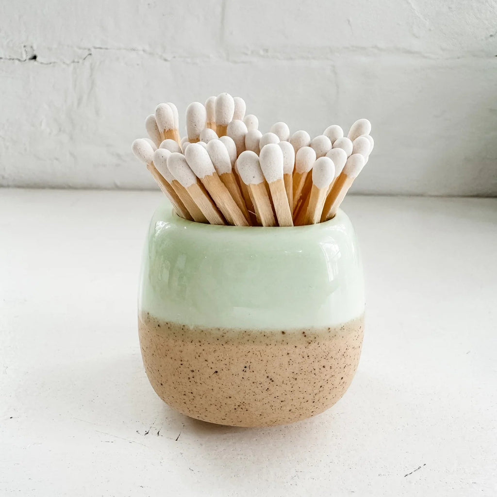 Ceramic Match Holder - Mockingbird on Broad