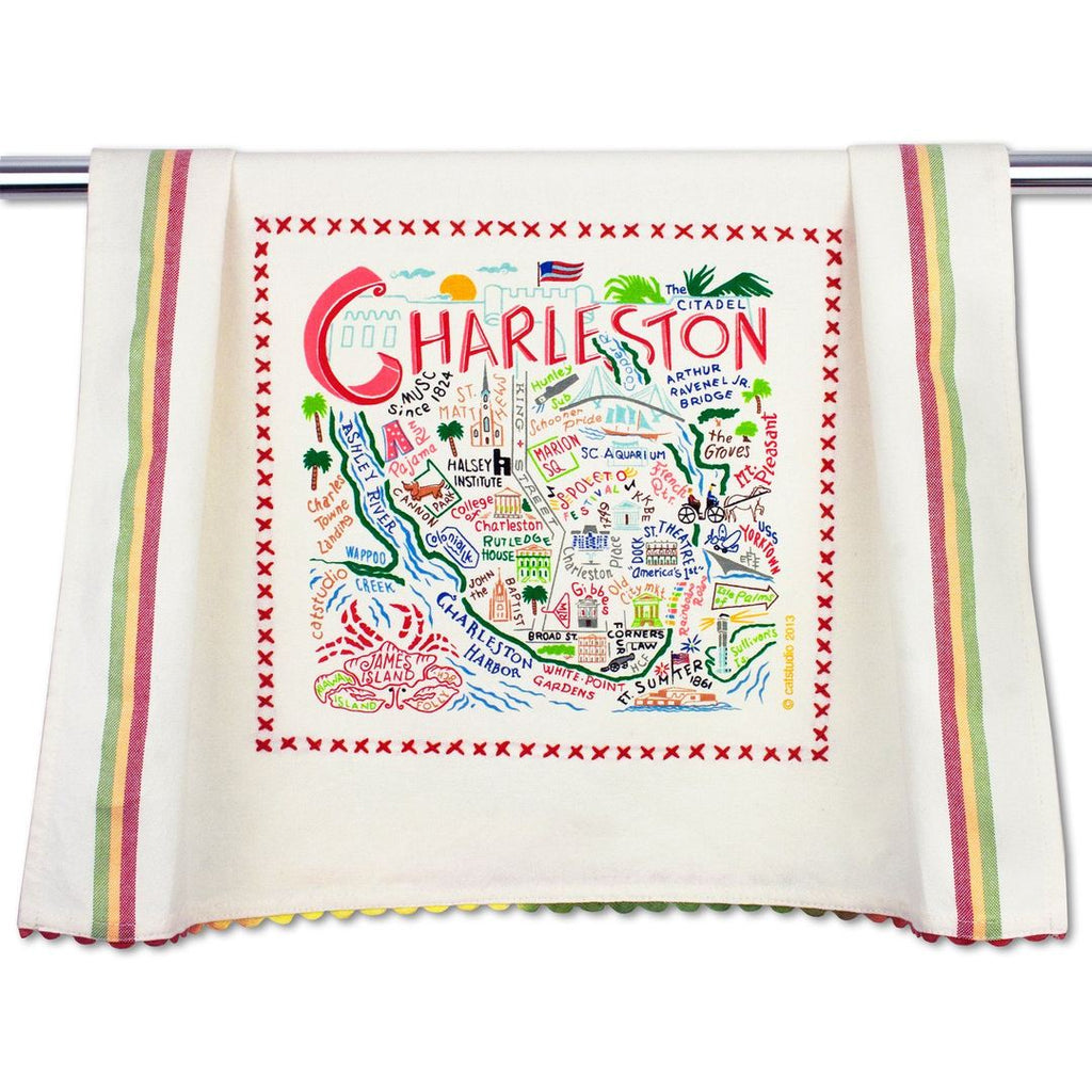 Dish Towels - Charleston - Mockingbird on Broad