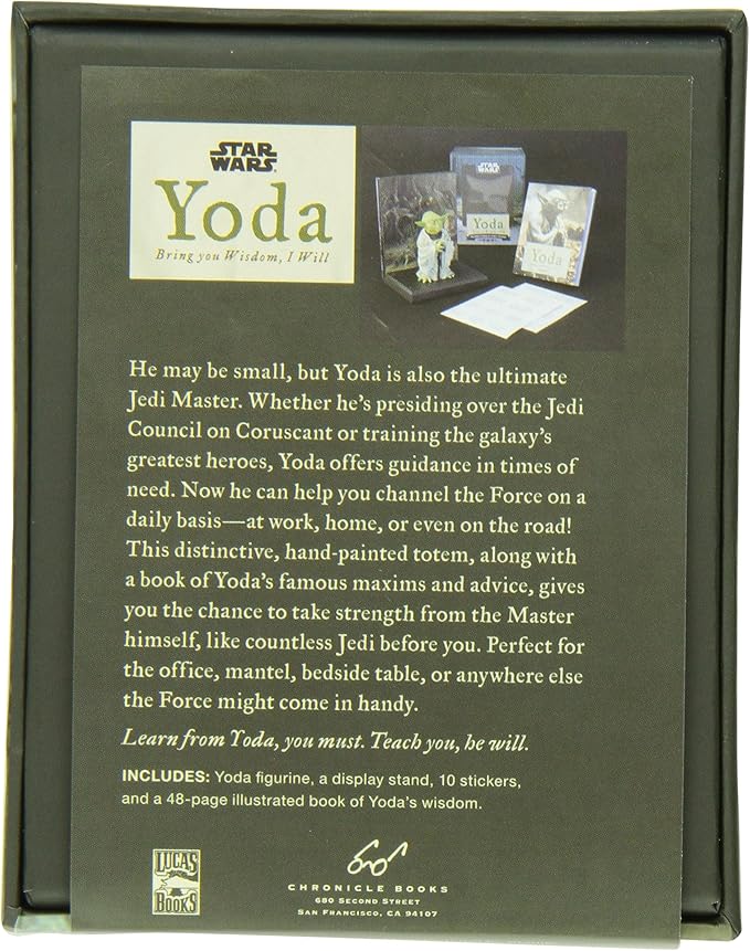 Chronicle Books Star Wars Yoda: Bring You Wisdom, I Will - Mockingbird on Broad