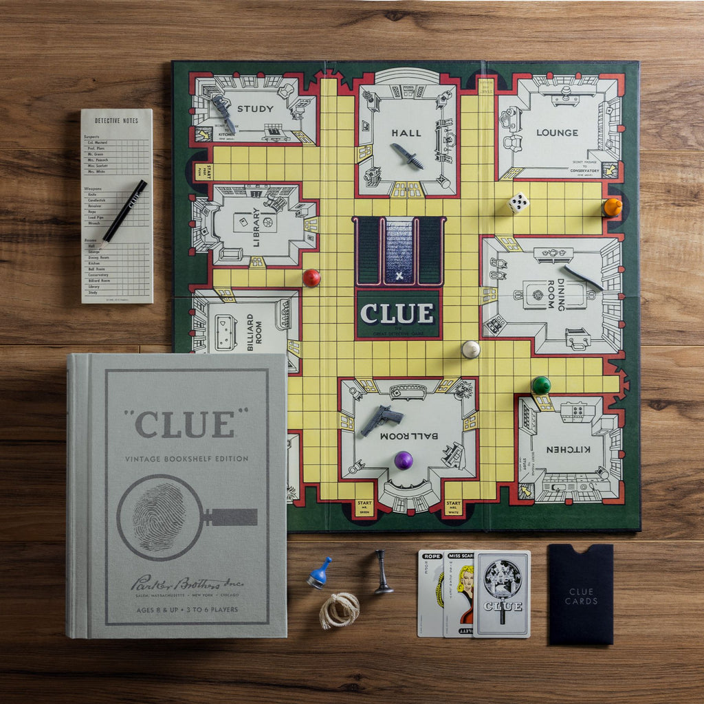 Vintage Bookshelf Games - Clue - Mockingbird on Broad