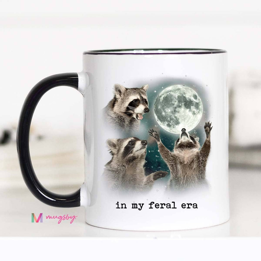 Coffee Mug - In My Feral Era - Mockingbird on Broad