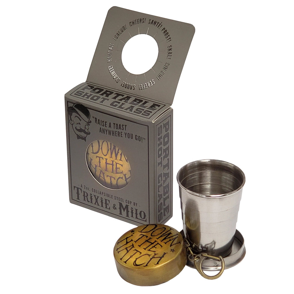 Collapsible Shot Glass - Mockingbird on Broad