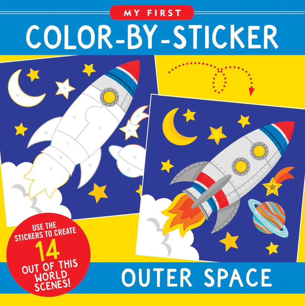 Color By Sticker - Outer Space - Mockingbird on Broad