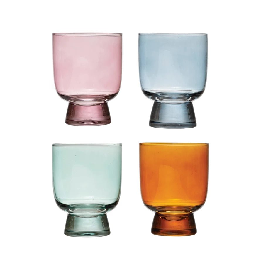 Colorful Drinking Glasses - Mockingbird on Broad