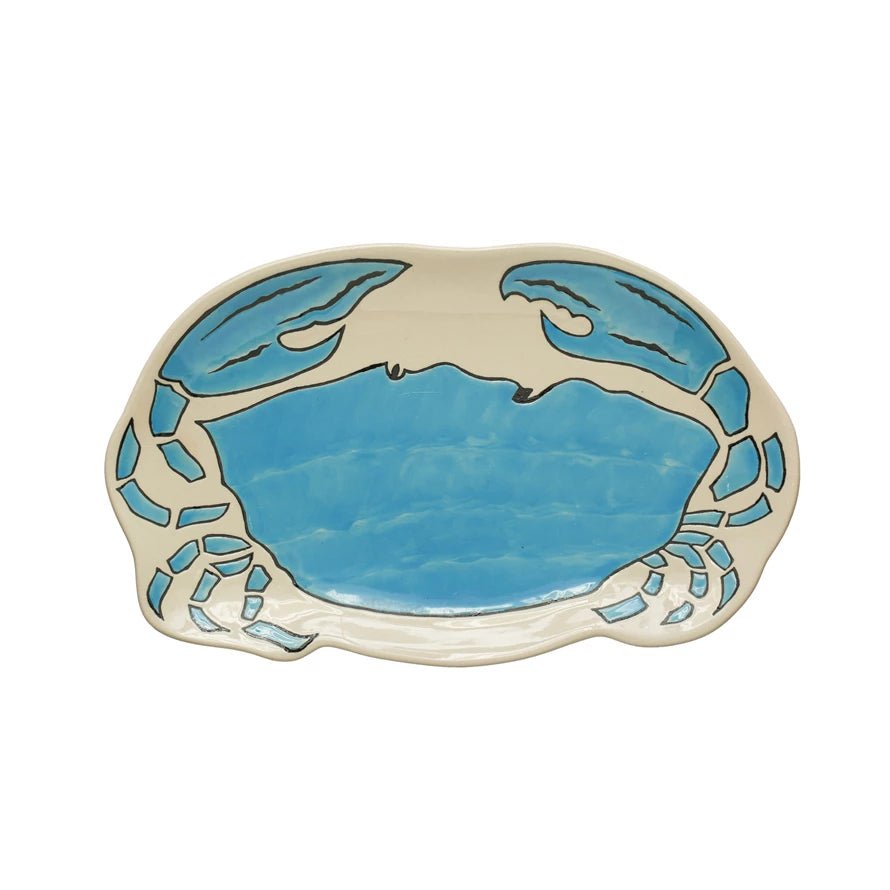 Crab Shaped Plate - Mockingbird on Broad