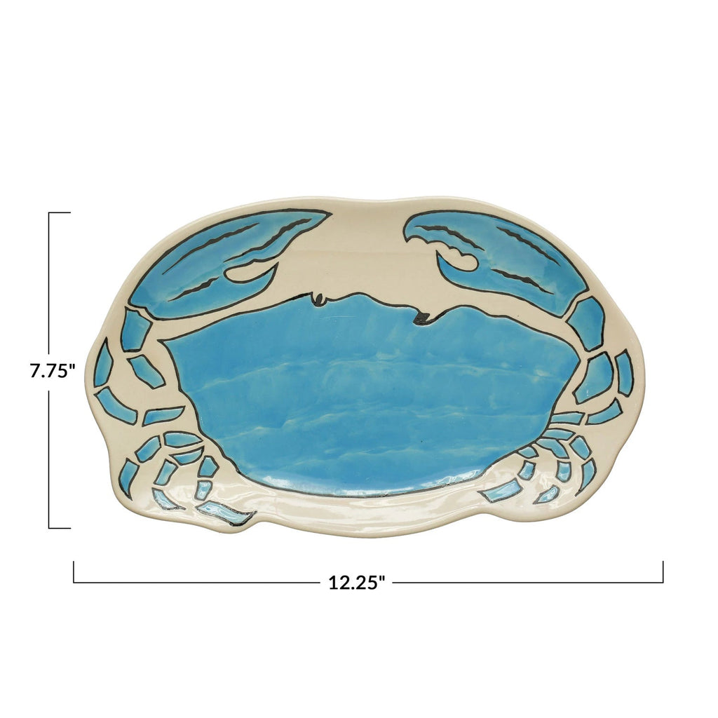 Crab Shaped Plate - Mockingbird on Broad