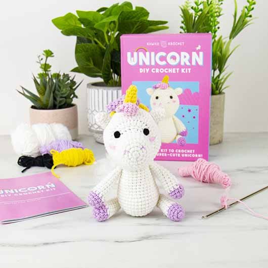 Unicorn DIY Crochet - Mockingbird on Broad