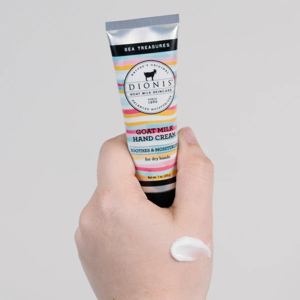 Dionis Goat Milk Hand Cream - Sea Treasures - Mockingbird on Broad