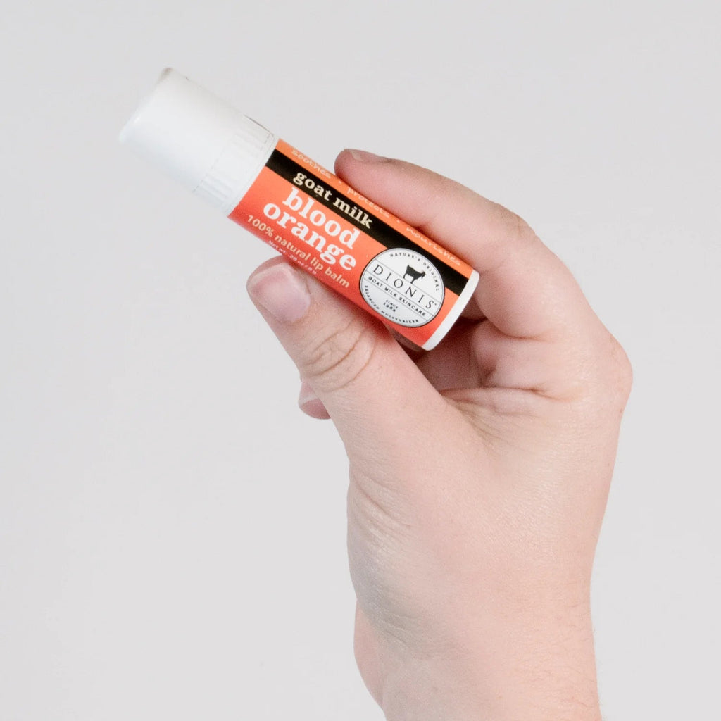 Dionis Goat Milk Lip Balm - Blood Orange - Mockingbird on Broad