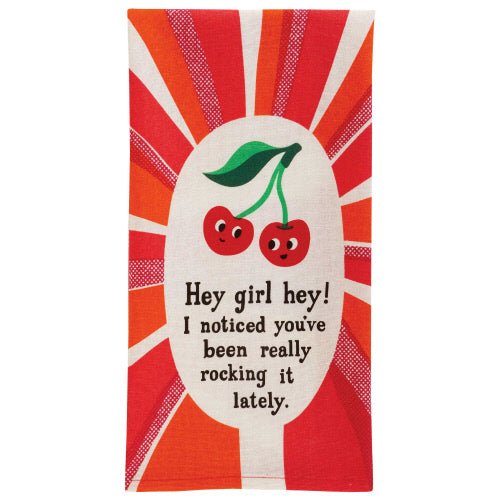 Dish Towel - Hey Girl Hey - Mockingbird on Broad