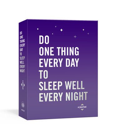 Do One Thing Every Day To Sleep Well Every Night a Journal - Mockingbird on Broad