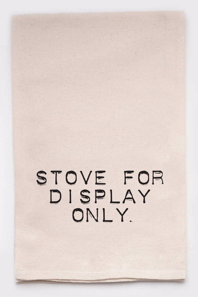 Dish Towel - Stove For Display Only - Mockingbird on Broad