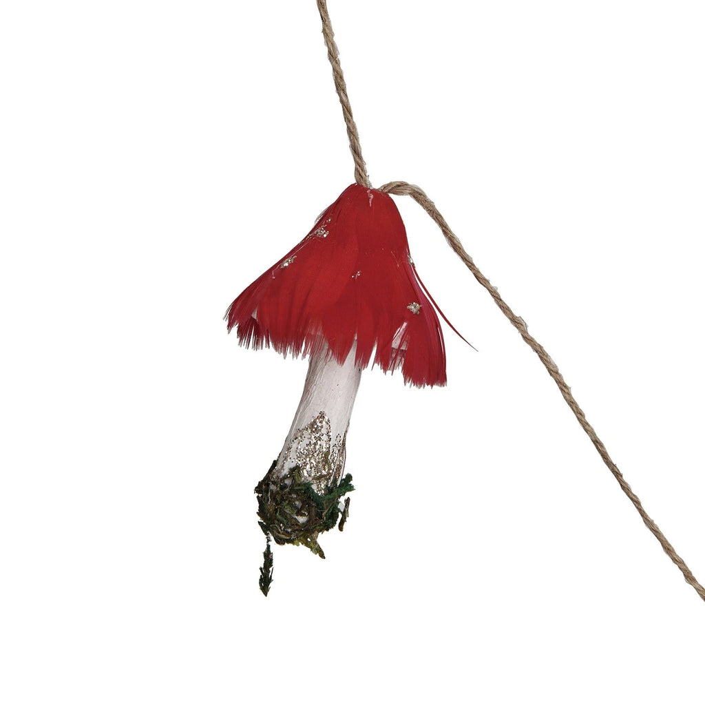 Feather Mushroom Garland - Mockingbird on Broad