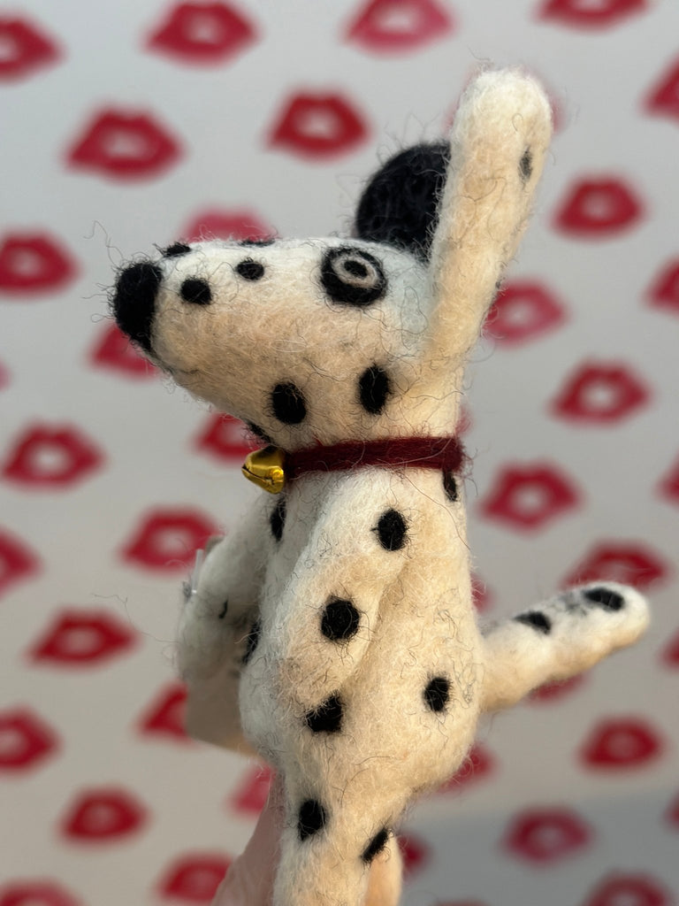 Felt Finger Puppet - Dalmation - Mockingbird on Broad