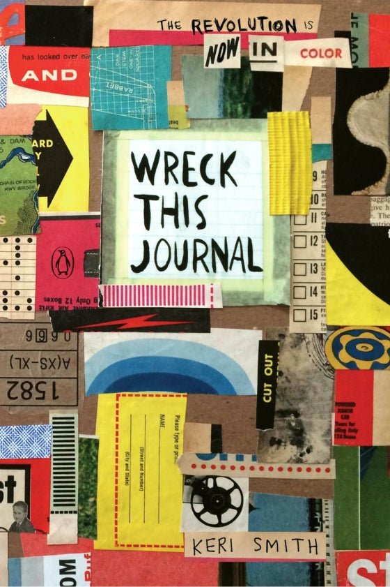 Wreck This Journal by Keri Smith - Mockingbird on Broad