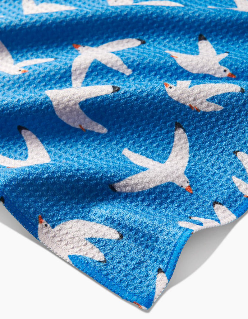 Geometry Kitchen Towel - Seagulls - Mockingbird on Broad