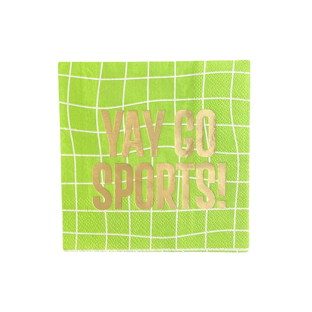 Cocktail Napkins - Yay Go Sports! - Mockingbird on Broad