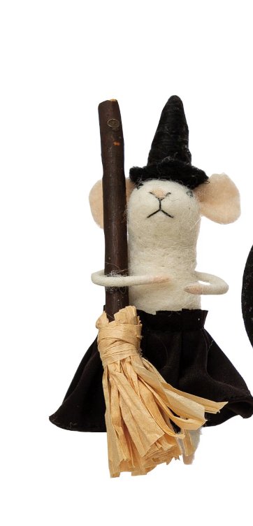 Halloween Felt Mice - Mockingbird on Broad