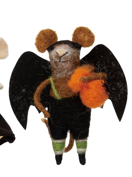 Halloween Felt Mice - Mockingbird on Broad