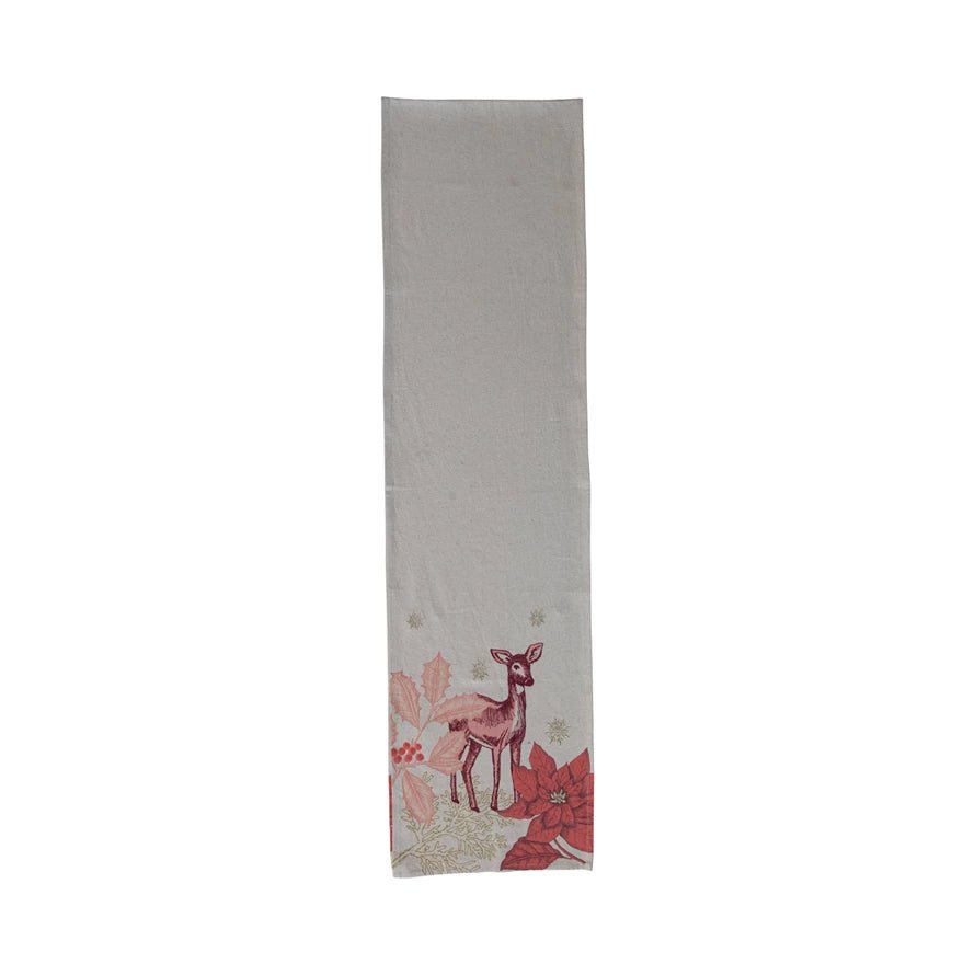 Holiday Table Runner - Fawn - Mockingbird on Broad