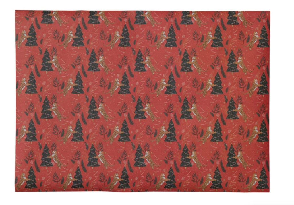 Holiday Wrapping Paper - Mockingbird on Broad