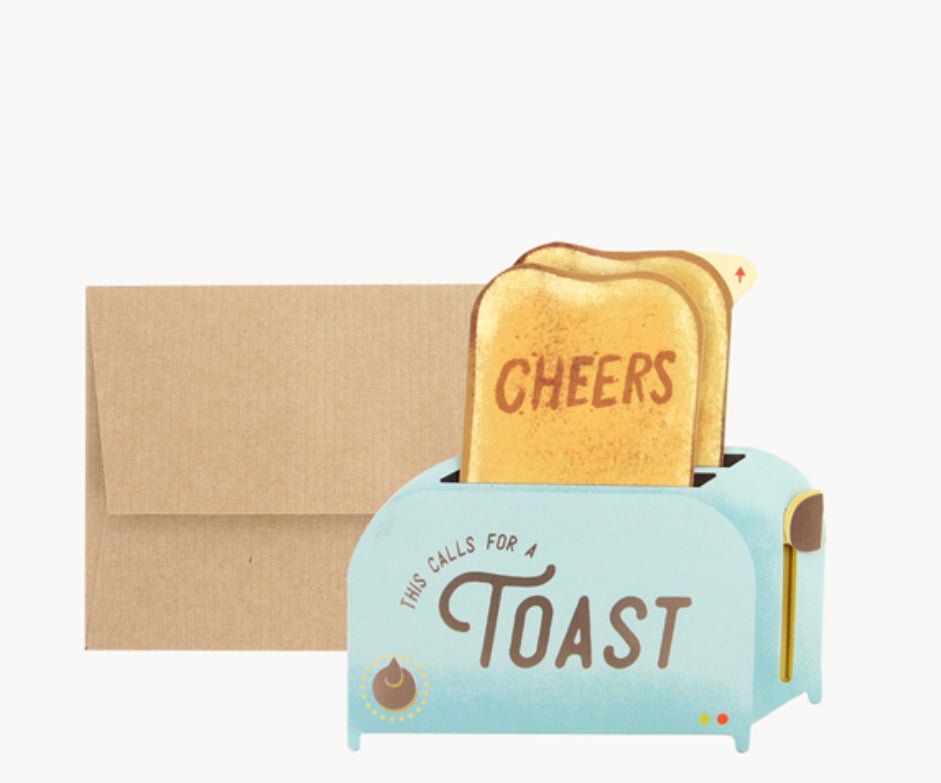 Pop Up Card- Toaster - Mockingbird on Broad