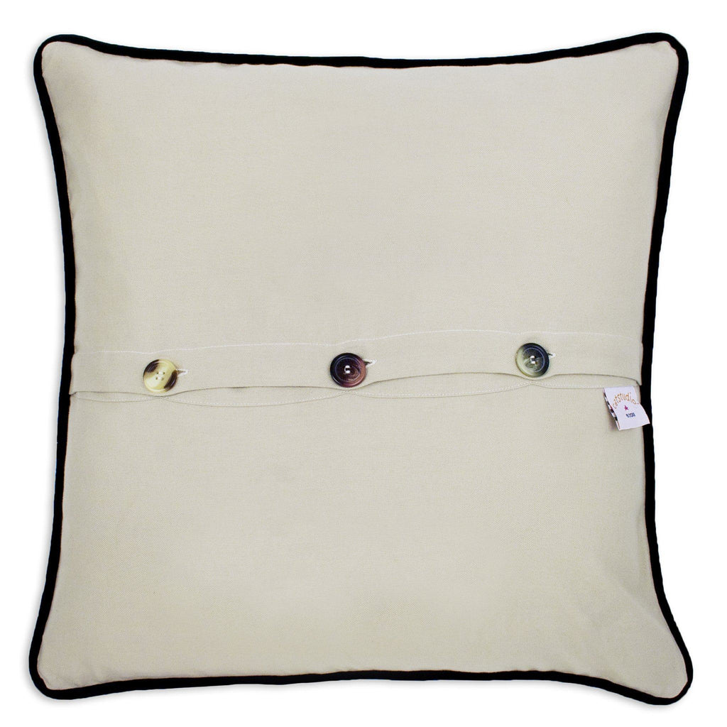 catstudio - Ohio Pillow - Mockingbird on Broad
Capturing the essence of a place, each of our geography collection pillows is EMBROIDERED by HAND on 100% organic cotton.