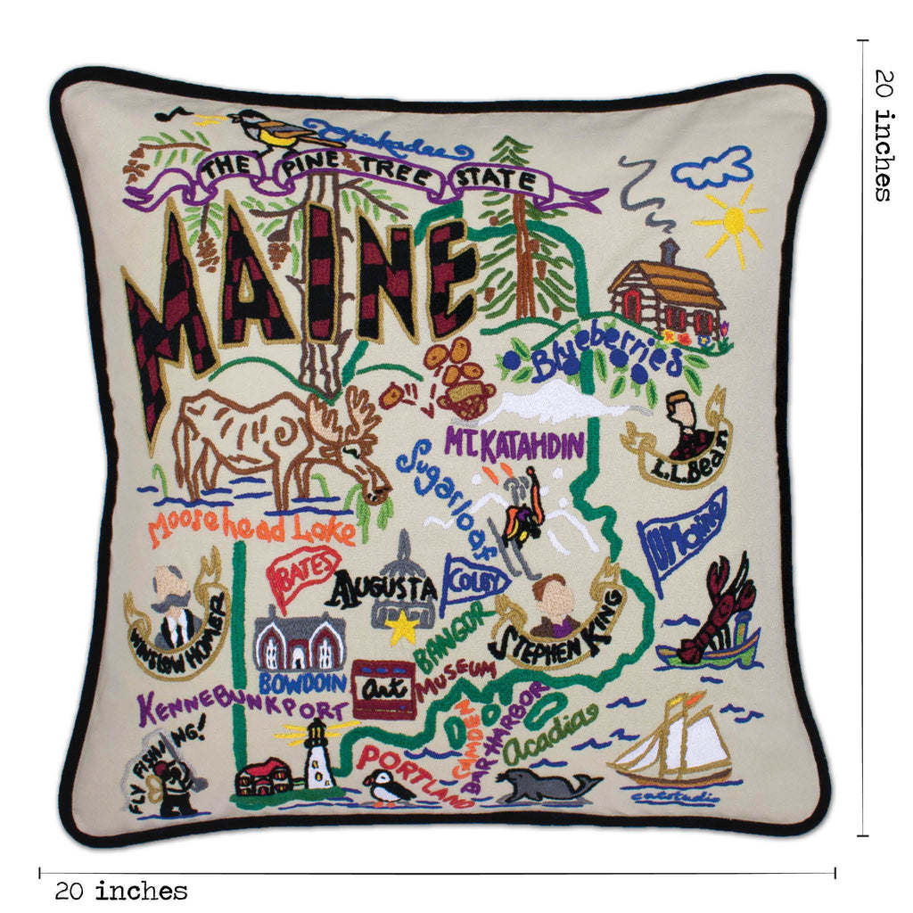 catstudio - Maine Pillow - Mockingbird on Broad