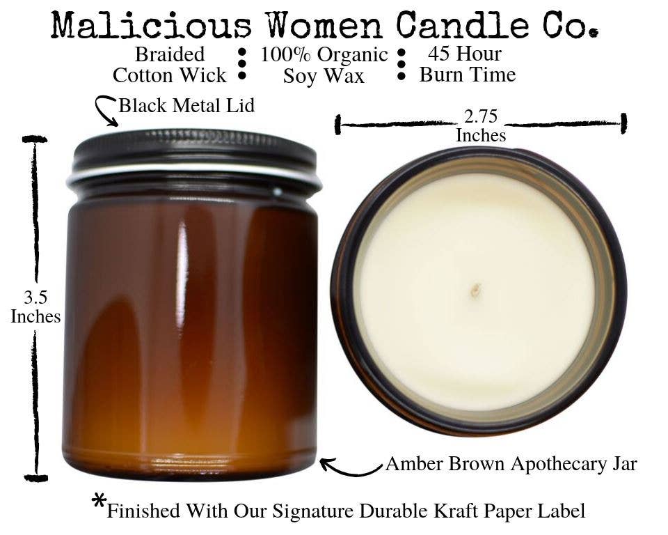 Malicious Women Candle: Having Me as An Employee Is Really the Only Gift You Need - Mockingbird on Broad