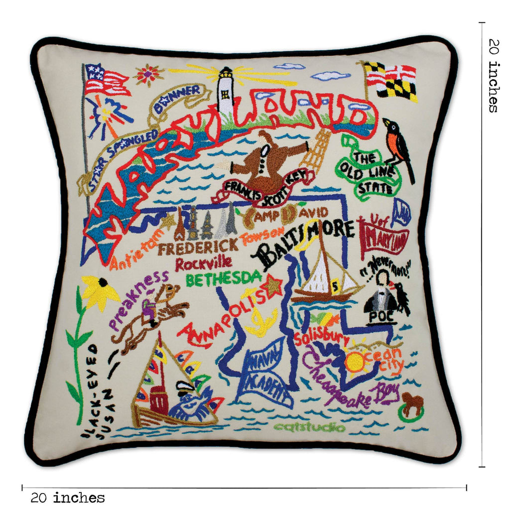 catstudio - Maryland Pillow - Mockingbird on Broad