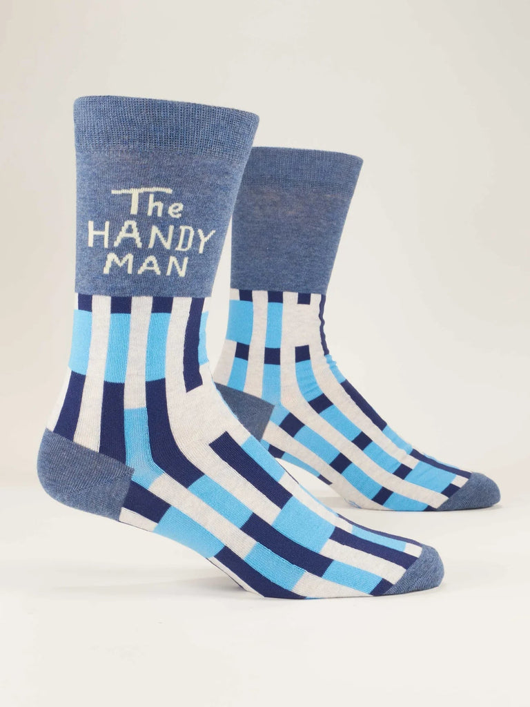 Men's Crew Socks - The Handy Man - Mockingbird on Broad