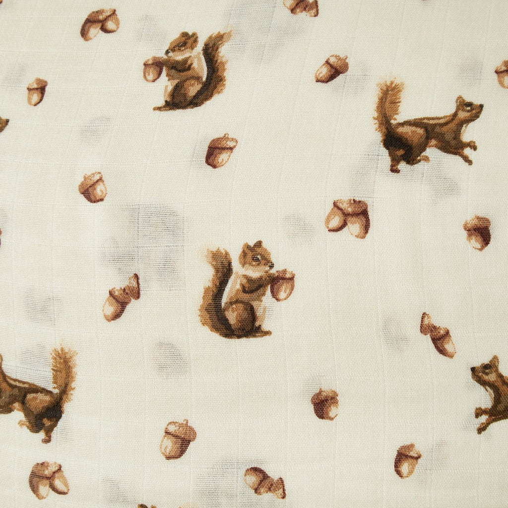 Milkbarn Bamboo Swaddle - Chipmunk - Mockingbird on Broad