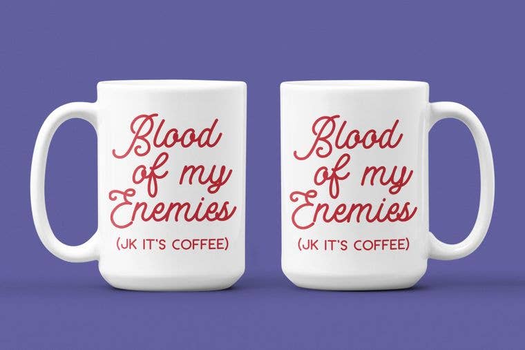 Mug - Blood of my Enemies - Mockingbird on Broad