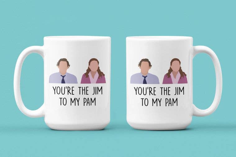 Mug - You're the Jim to my Pam - Mockingbird on Broad