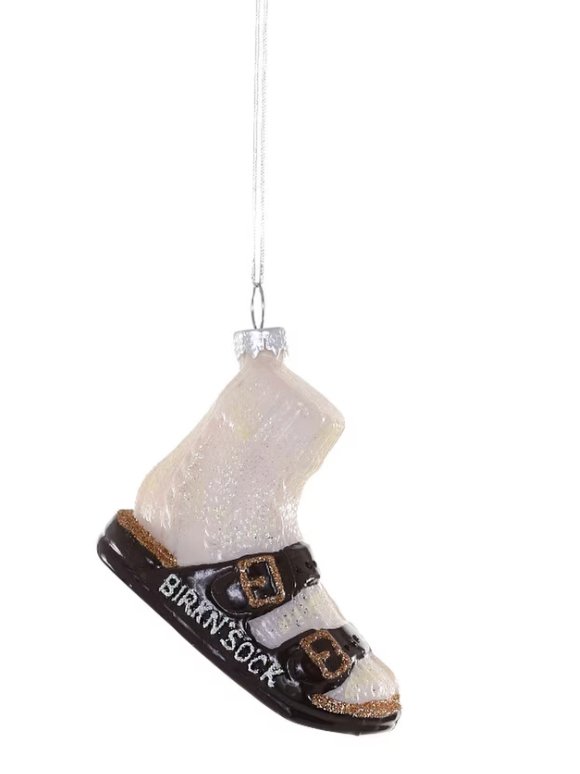 Ornament - Birk N' Sock - Mockingbird on Broad