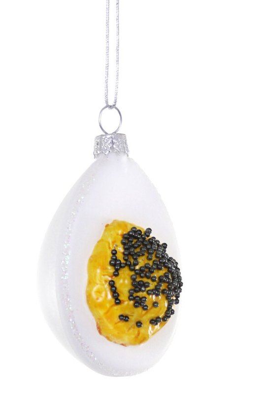 Ornament - Caviar Deviled Egg - Mockingbird on Broad