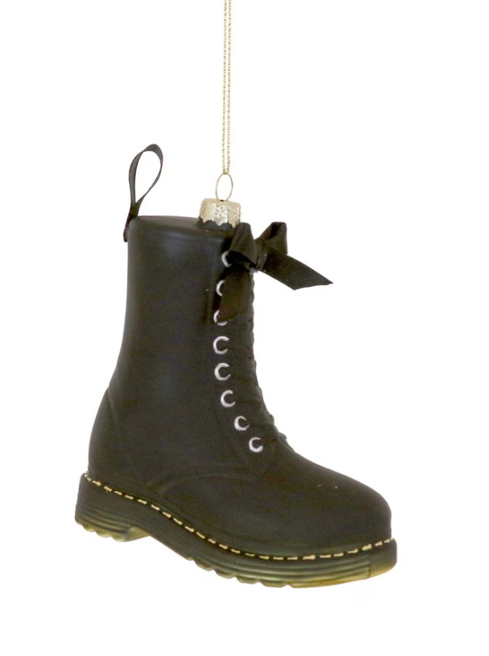 Ornament - Dr. Martens Boot - Mockingbird on Broad