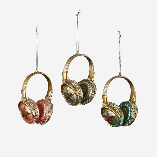 Ornament - Fancy Headphones - Mockingbird on Broad