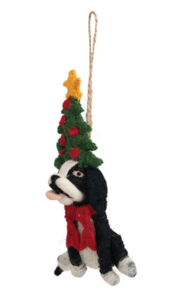 Ornament - Felt Dogs - Mockingbird on Broad