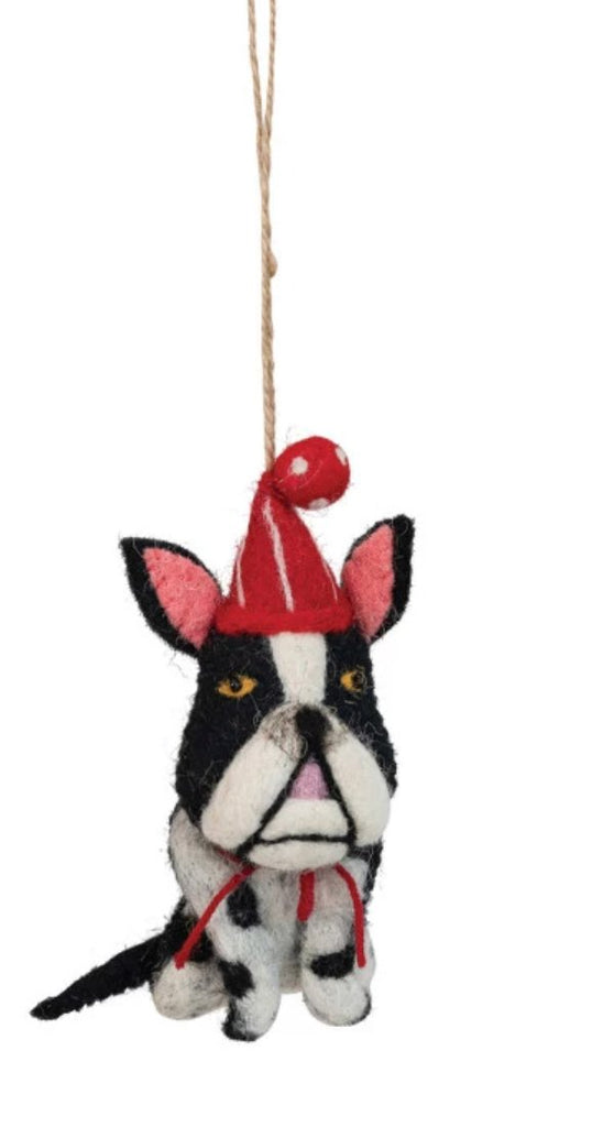 Ornament - Felt Dogs - Mockingbird on Broad