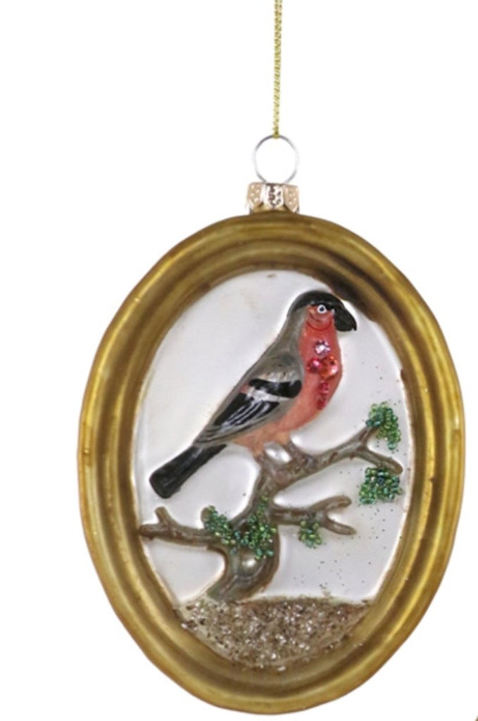 Ornament - Framed Finch - Mockingbird on Broad