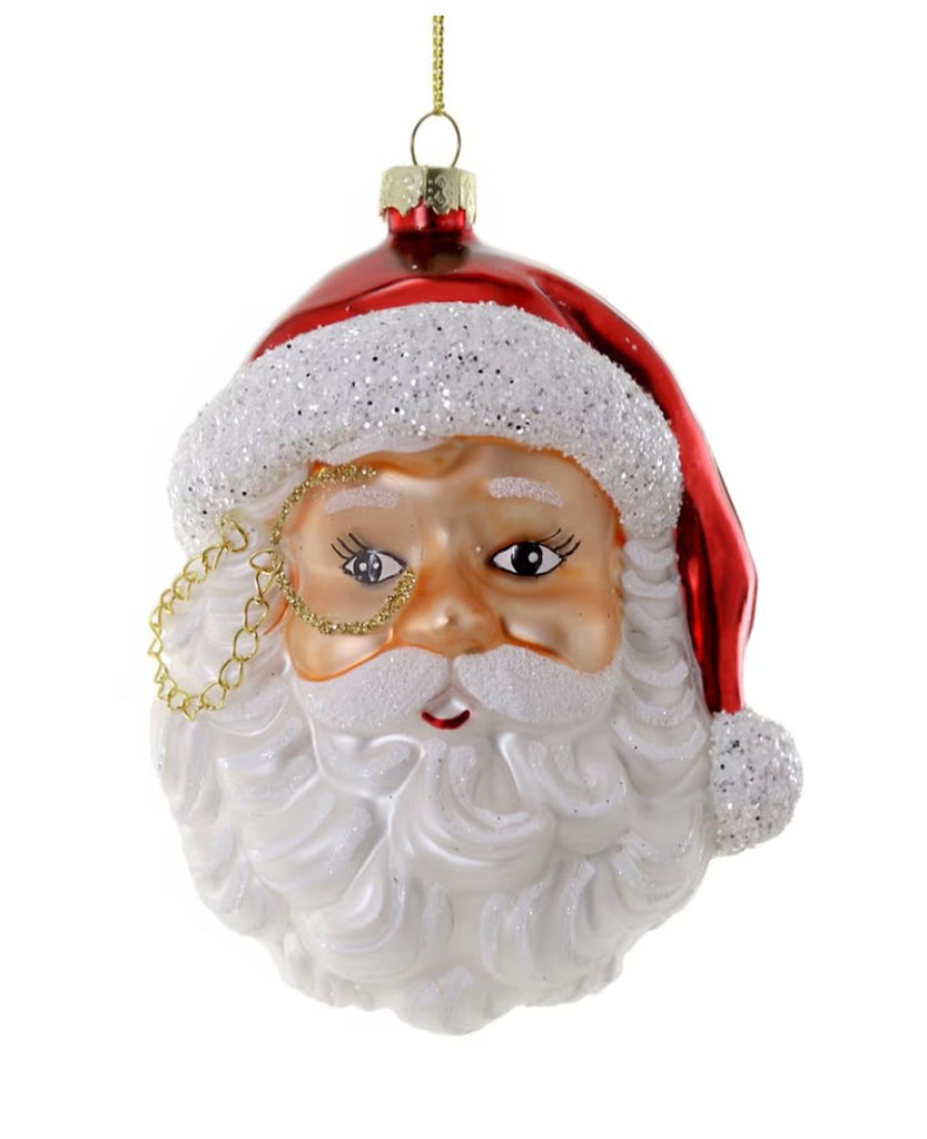 Ornament - Santa with Monocle - Mockingbird on Broad