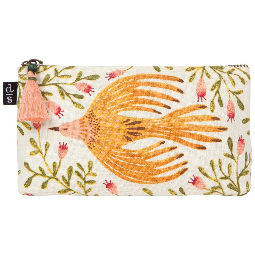 Pencil Cosmetic Bag - Plume - Mockingbird on Broad