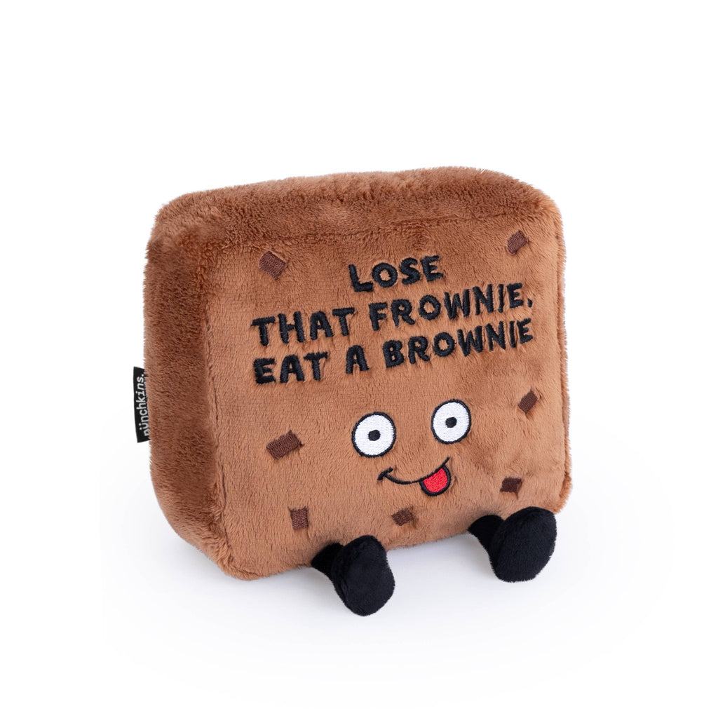Plush Brownie - Lose That Frownie - Mockingbird on Broad