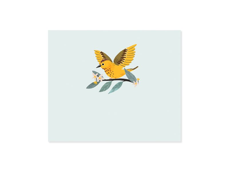 Pop Up Card - Feathered Friends - Mockingbird on Broad