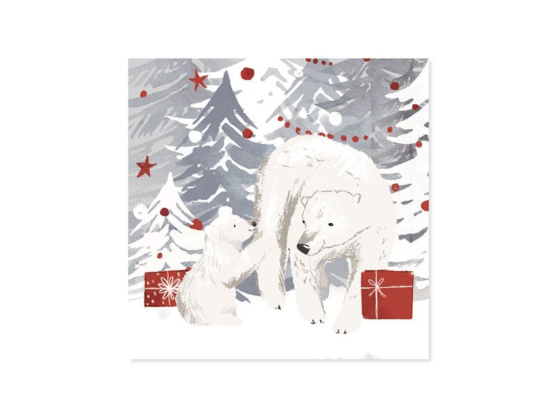 Pop Up Card - Polar Bear - Mockingbird on Broad