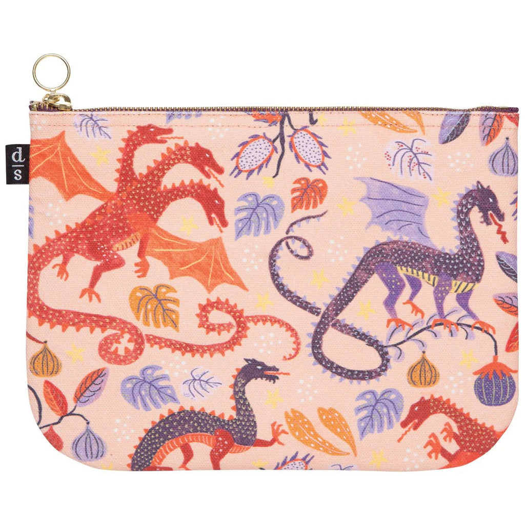 Zip Pouch - Ember - Large - Mockingbird on Broad